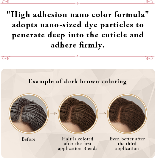 Gradually colors gray hair as you use it